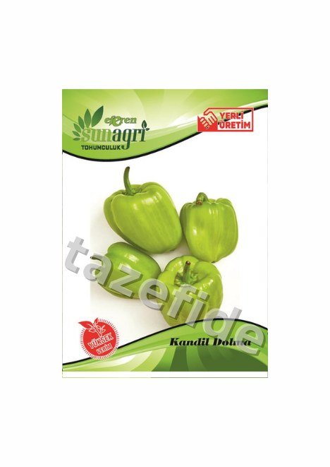 Kıl Tatlı Biber Tohumu 5 gr ek görsel